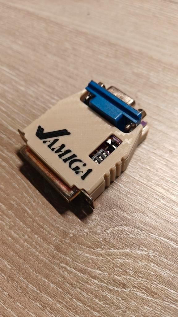 Amiga Ultimate RGB naar VGA adapter, bufferd, no jailbars
