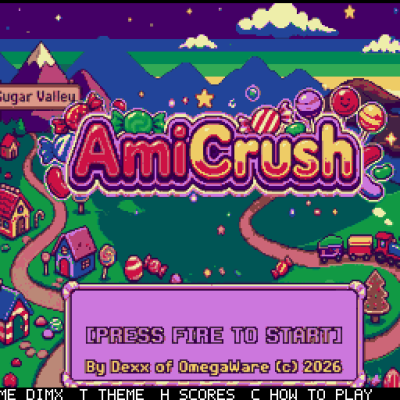 AmiCrush / Build Log, Writing Candy Crush for the Amiga 500 in Bare-Metal C